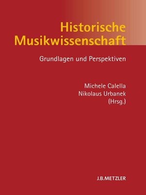 cover image of Historische Musikwissenschaft